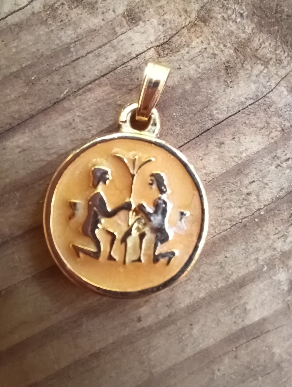 Gold Tone H. Stern Vintage Pendant